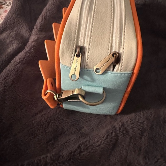 Green and Orange Women's Bag - Picture 4 of 8